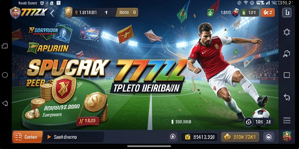 Tampilan gameplay sportsbook yang menarik dari 777ZX.