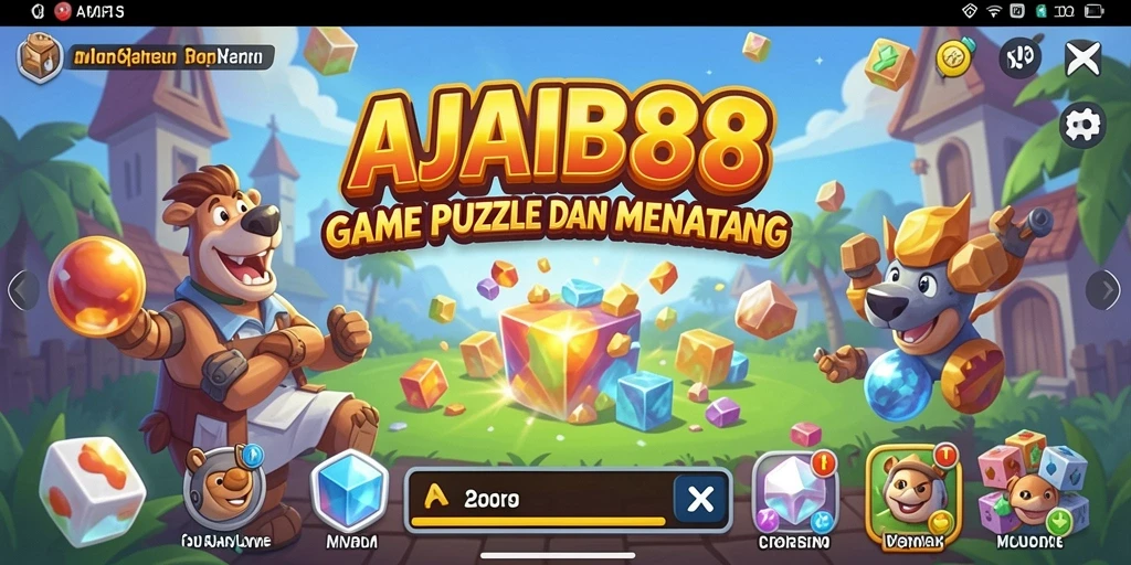 Tampilan gameplay AJAIB88 yang menantang dan menarik.