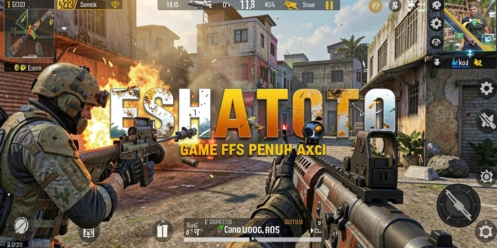 Tampilkan gameplay seru ESHATOTO dengan tembakan akurat dan strategi bermain.