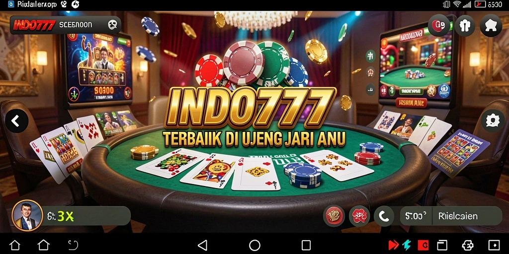 Screenshot gameplay poker yang mendebarkan dan penuh strategi.
