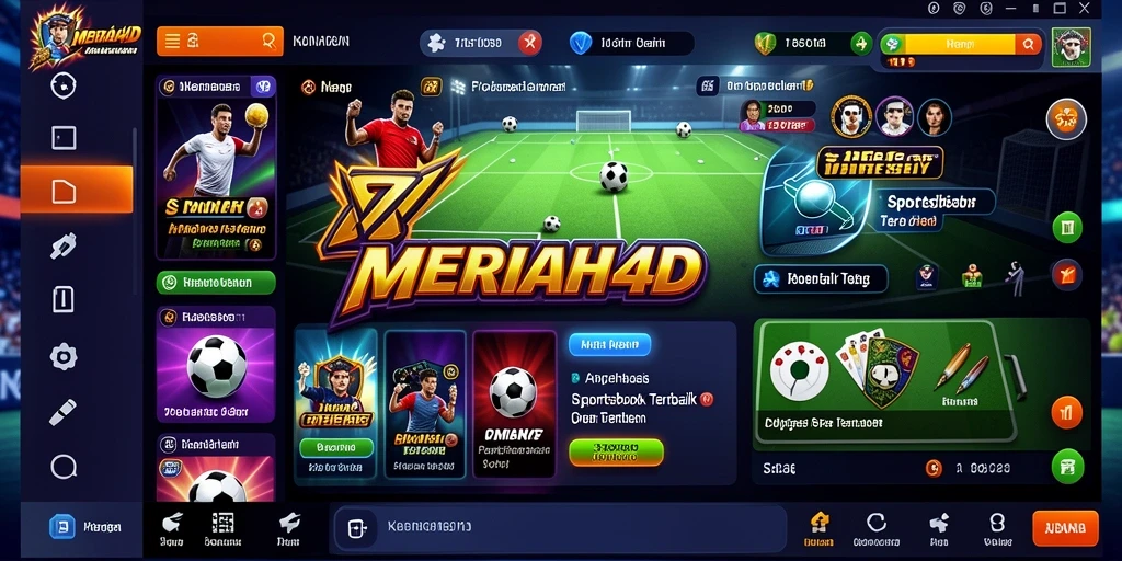 Tampilan menarik dari gameplay <strong>MERIAH4D</strong> dengan fitur taruhan yang interaktif.