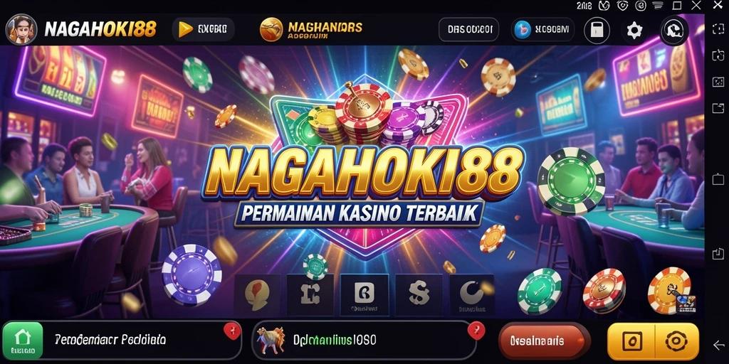 Tampilan gameplay mendebarkan di NAGAHOKI88 dengan berbagai jenis permainan Kasino.