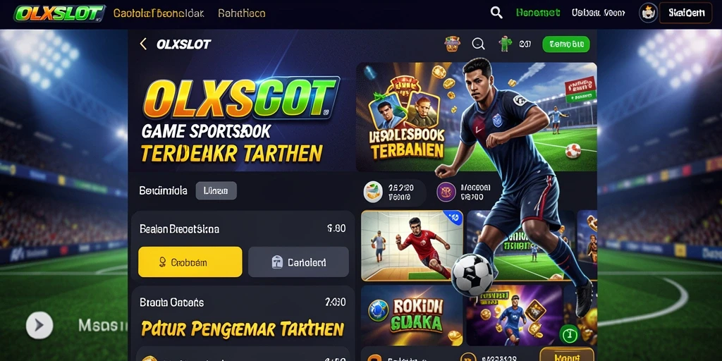 Tampilan gameplay menarik dari OLXSLOT saat bermain taruhan olahraga.