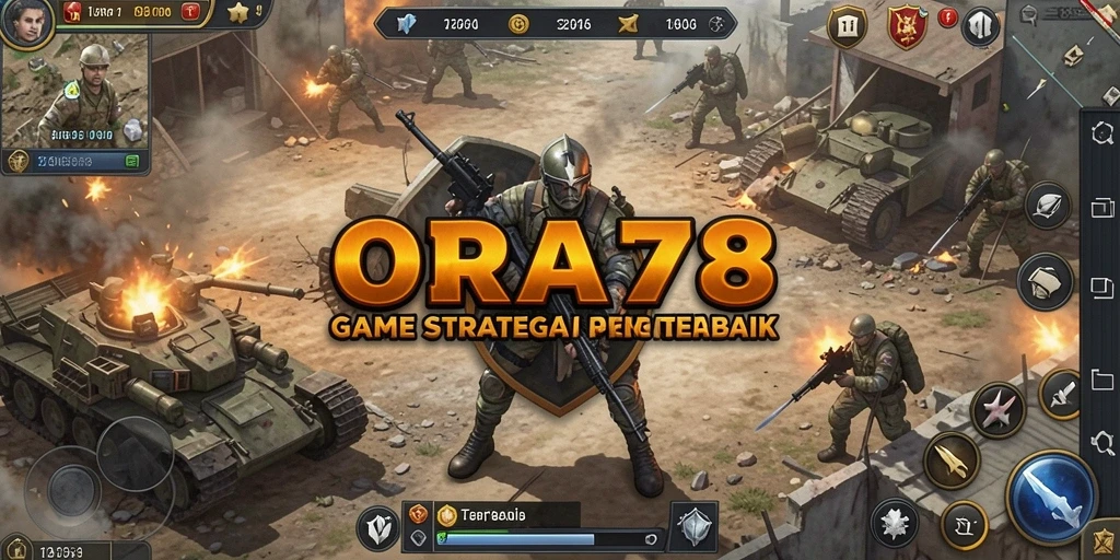 Gambaran gameplay epik dari ORA78 dengan strategi yang mendebarkan.