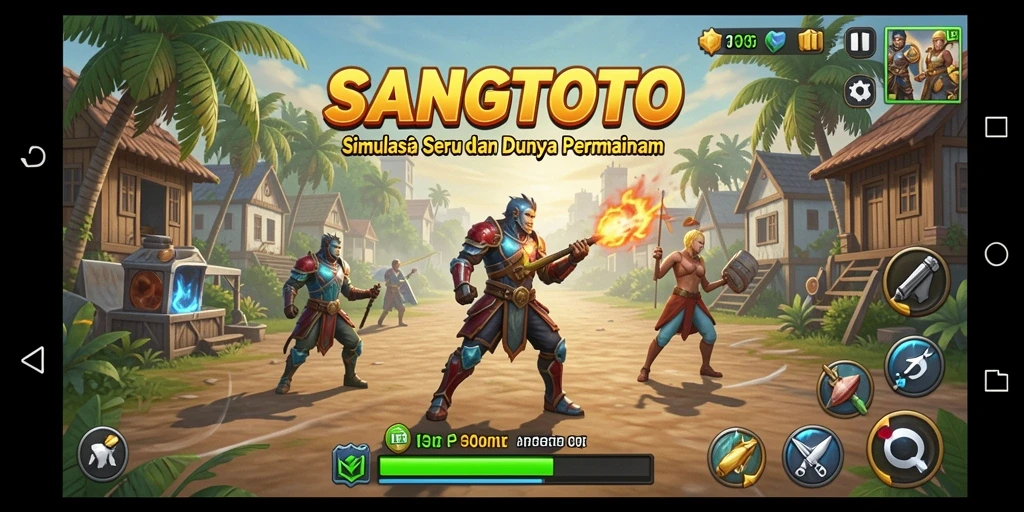 Tampilan gameplay SANGTOTO yang menarik dan interaktif.