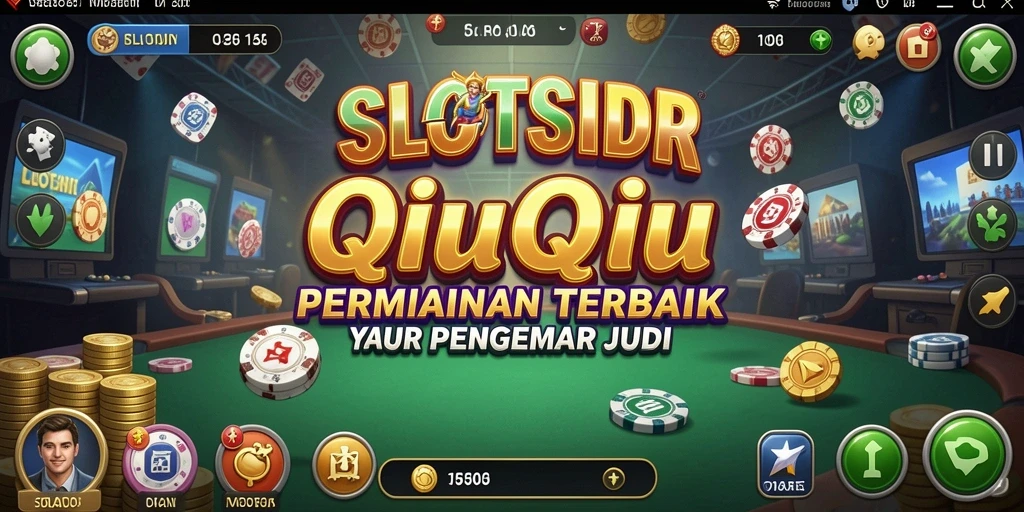 Screenshot SLOTSIDR yang menunjukkan gameplay seru QiuQiu.