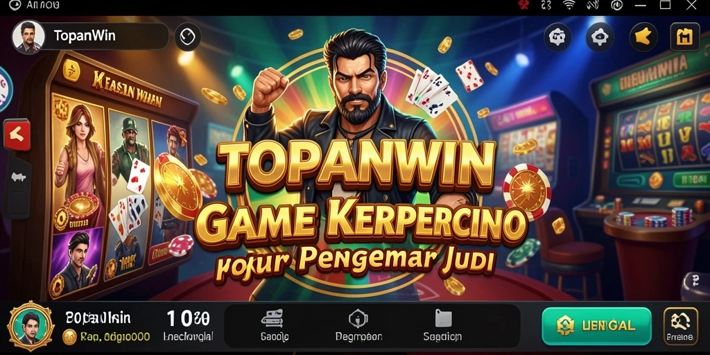 Tangkapan layar TOPANWIN menampilkan gameplay Kasino yang mengasyikkan dan menarik.